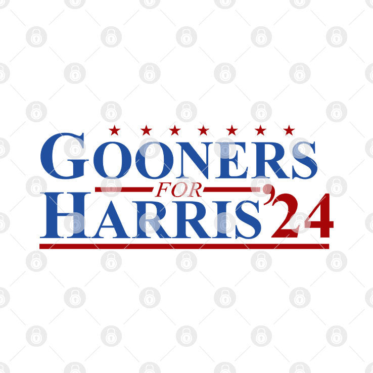 Gooners For Harris 2024 Shirt