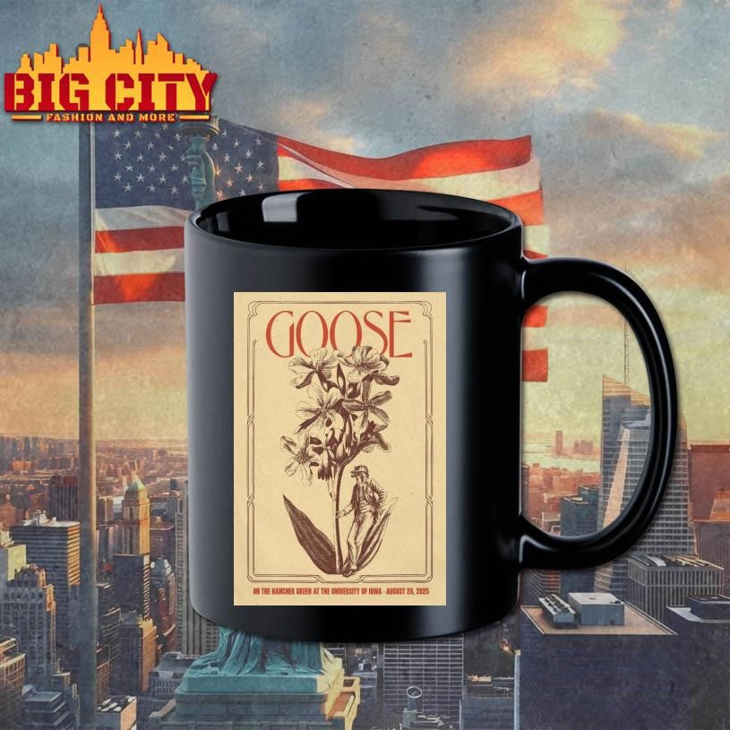 Goose Aug 28 2025 Hancher Green In Iowa City IA Poster Shirt