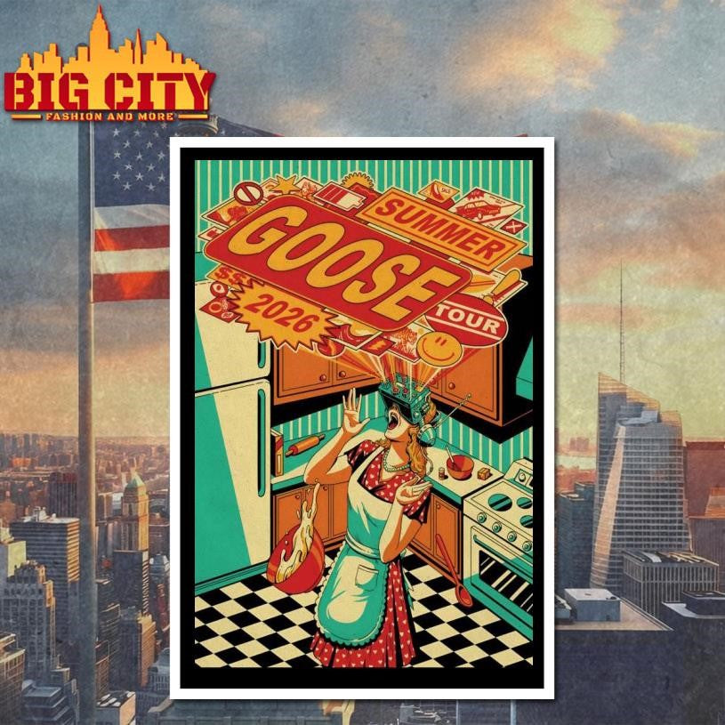 Goose Summer 2026 Shows Poster Shirt
