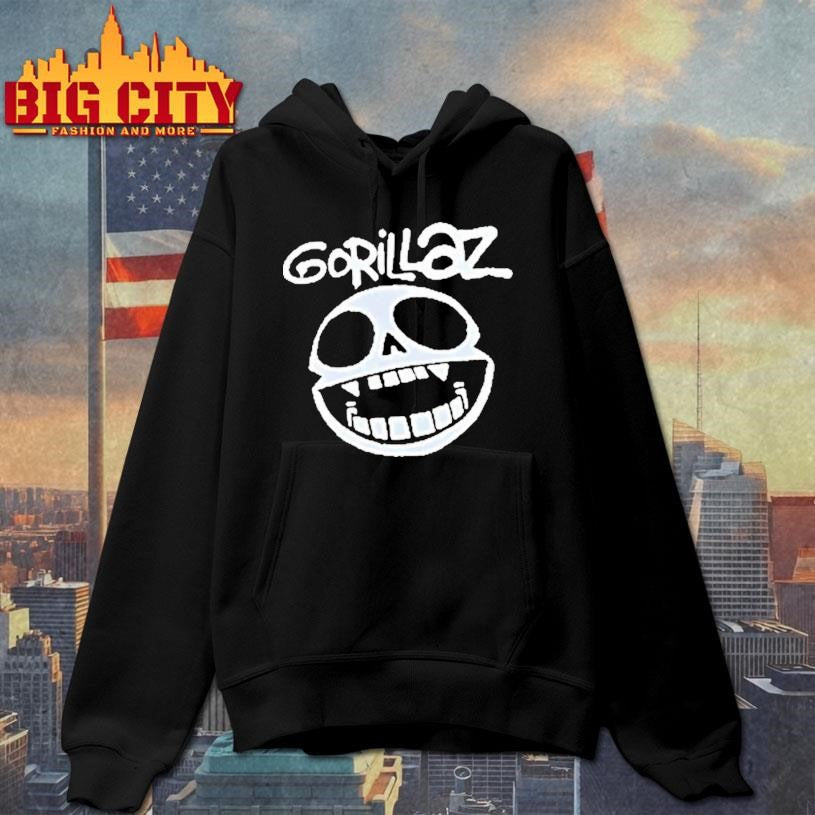 Gorillaz Band Skull Logo Shirt