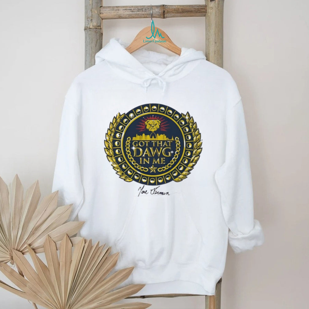 Got That Dawg In Me Bulldog Gold Crest T Shirt