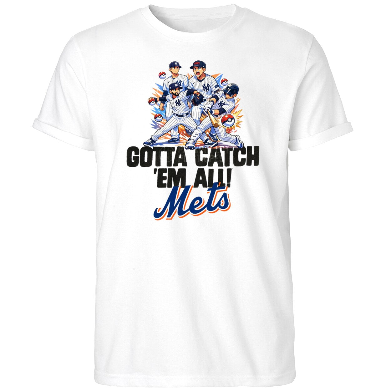 Gotta Catch Em All Mets Shirt