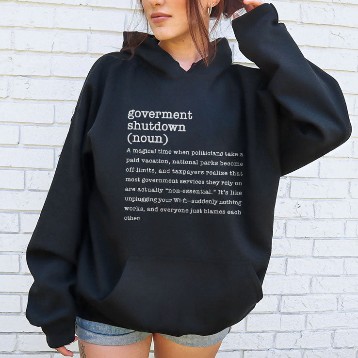 Government Shutdown Definition T Shirt