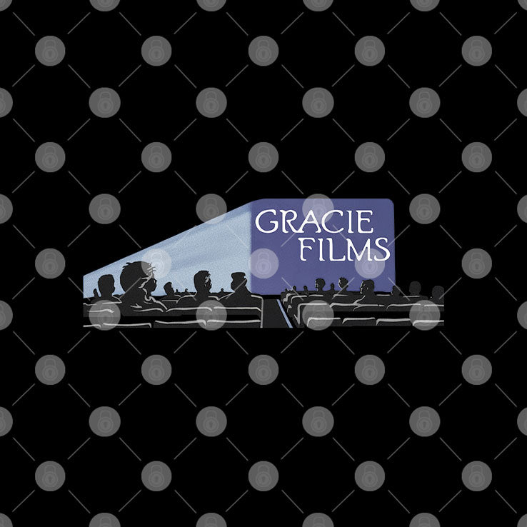 Gracie Films Vintage Cinema Logo T Shirt