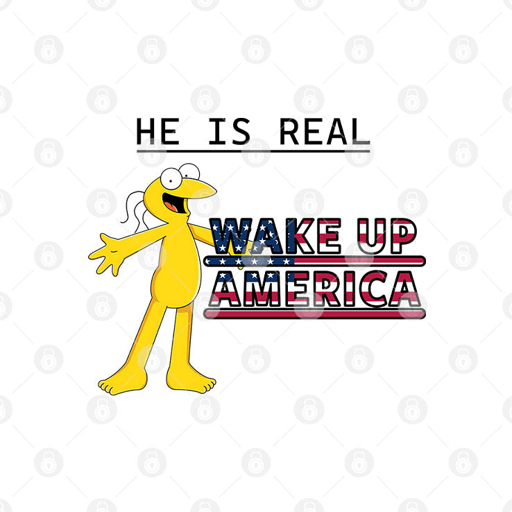 Graggle Gregory Simpson He Is Real Wake Up America T Shirt