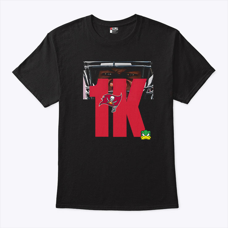 Graham Barton Wearing Bucky Irving 1K T Shirt