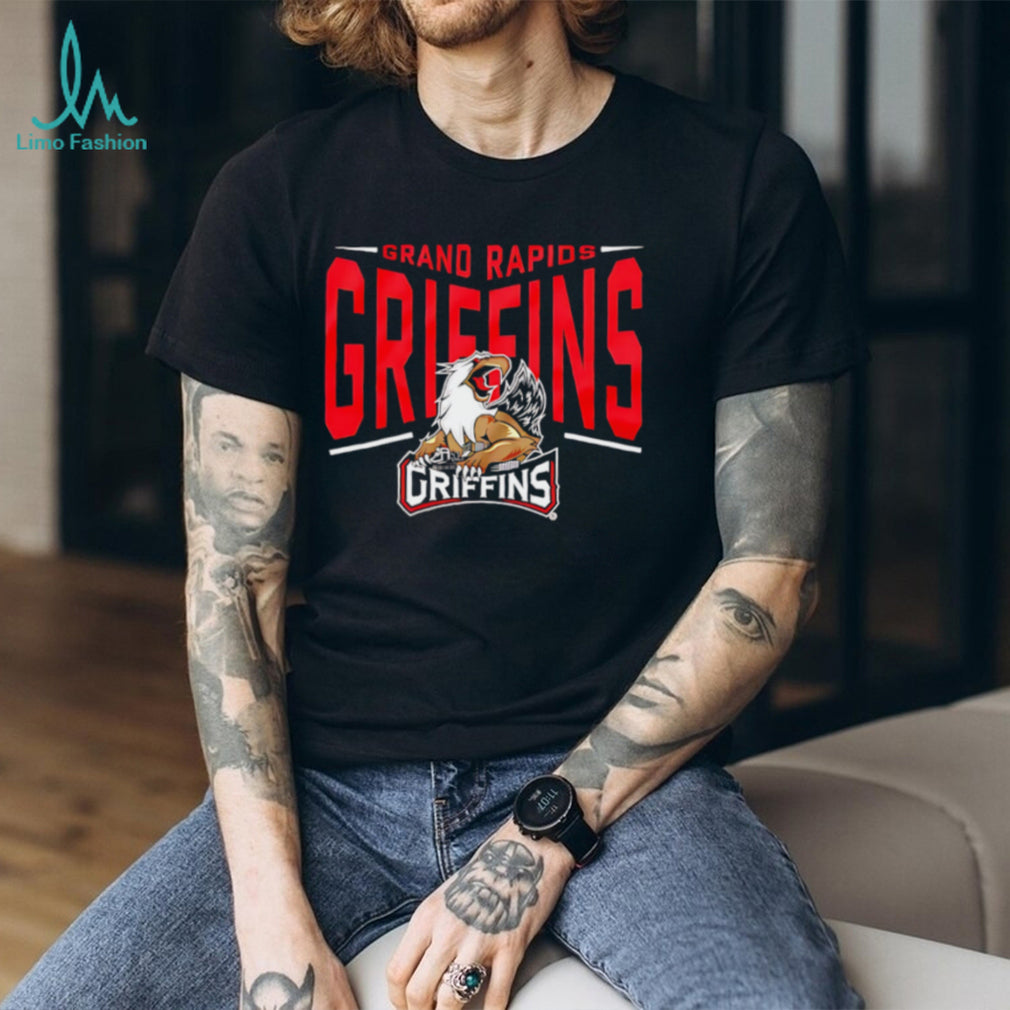Grand Rapids Griffins AHL Hockey Team Sports Logo Fan Apparel Men Women T Shirt