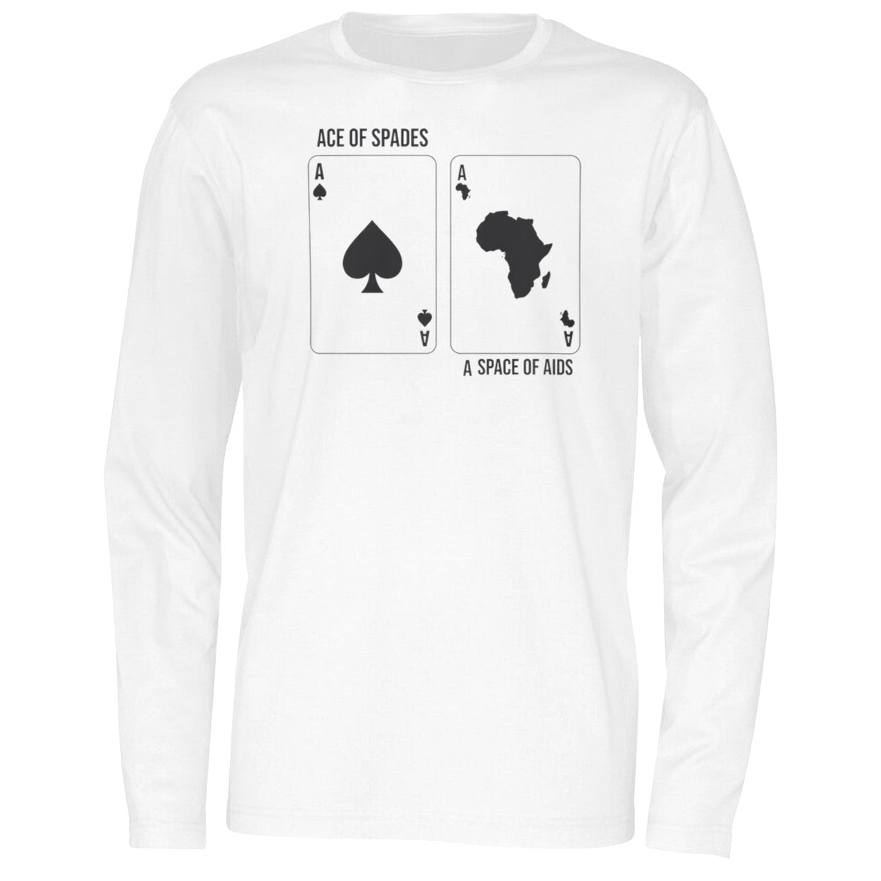 Grandpa Ace Of Spades Space Of Aids Shirt