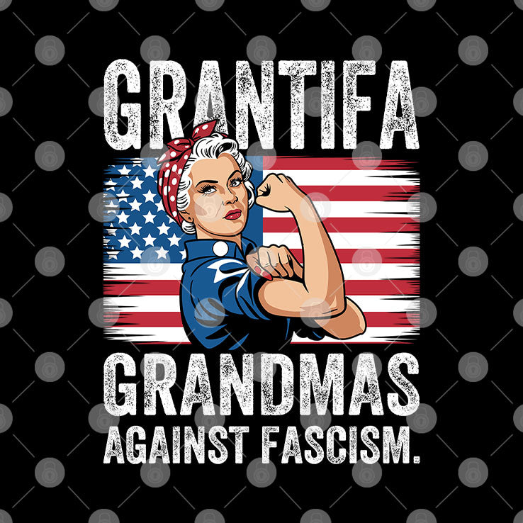 Grantifa Grandmas Against Fascism T Shirt