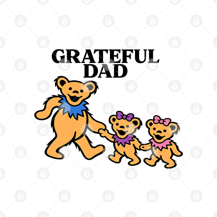 Grateful Dad Bears Grateful Dead T Shirt