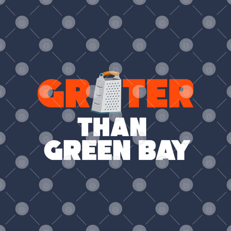 Grater Than Green Bay Greater Cheese Grate T Shirt