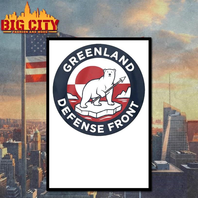 Greenland Defense Front Shirt
