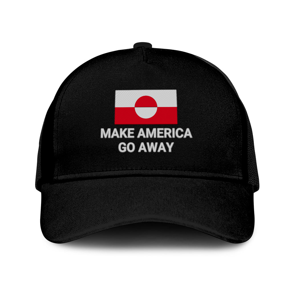 Greenland Make America Go Away Hat