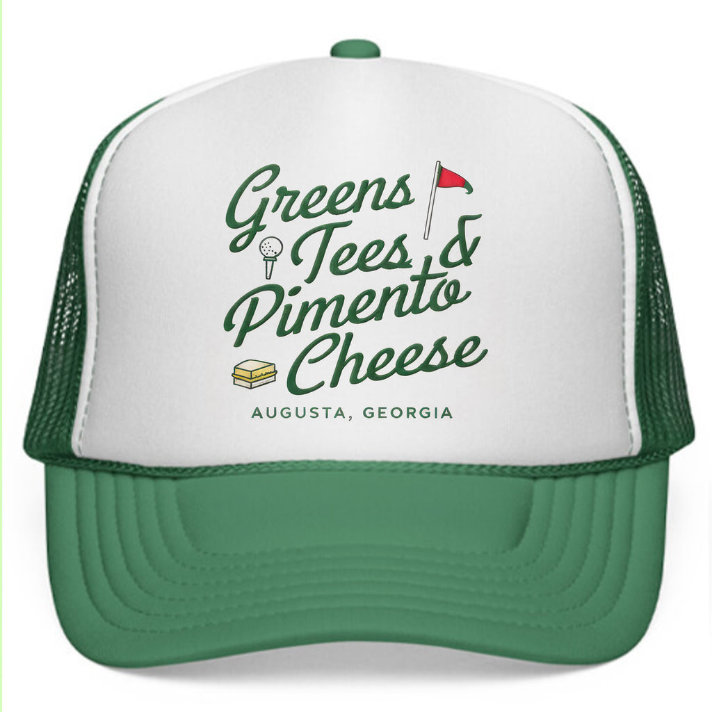 Greens Tees & Pimento Cheese Augusta Georgia Hat