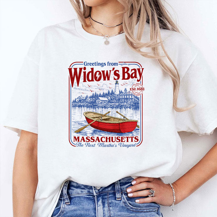 Greetings From Widow’s Bay Massachusetts The Next Martha’s Vineyard Shirt