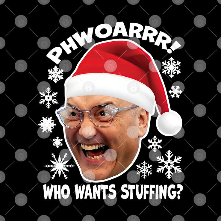 Gregg Wallace Phwoarrr Who Wants Stuffing T Shirt