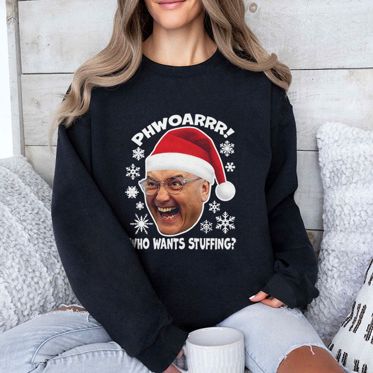 Gregg Wallace Phwoarrr Who Wants Stuffing T Shirt