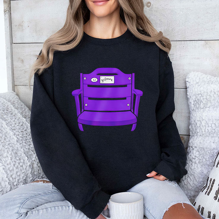 Grimace New York Mets Purple Stadium Throne T Shirt