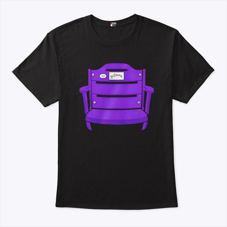 Grimace New York Mets Purple Stadium Throne T Shirt