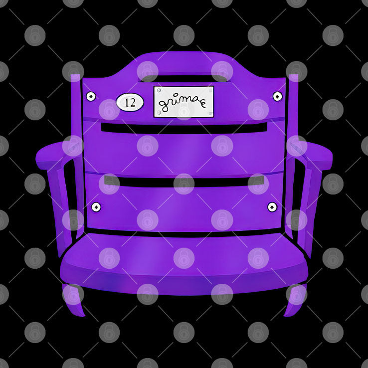 Grimace New York Mets Purple Stadium Throne T Shirt