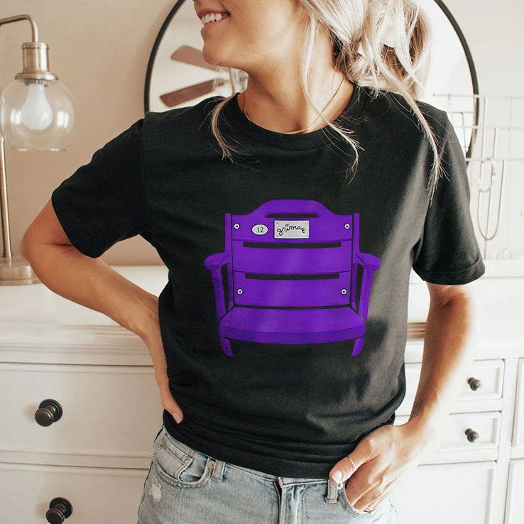 Grimace New York Mets Purple Stadium Throne T Shirt