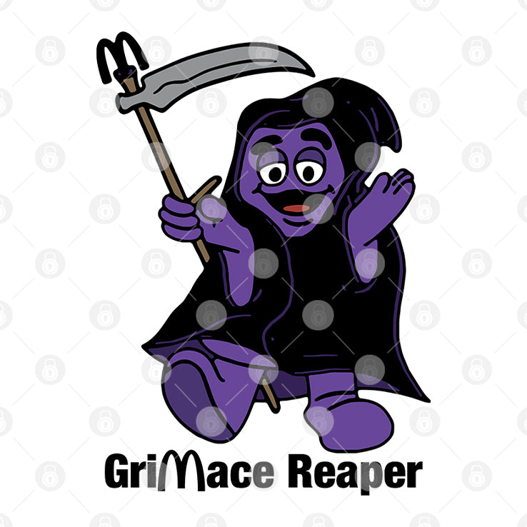 Grimace Reaper Grim Reaper T Shirt