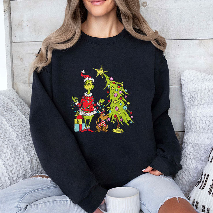 Grinch Christmas Tree T Shirt