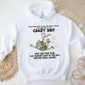 Grinch Skydiving Crazy Shit I Did For Fun Funny Parachute T Shirt