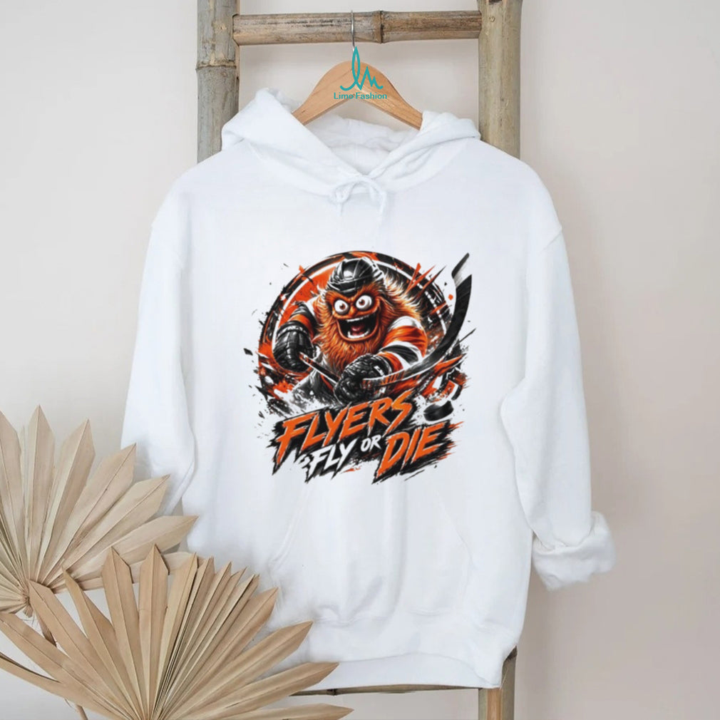 Gritty Flyers Fly Or Die Philadelphia Hockey Fan Vintage Distressed Men Women T Shirt