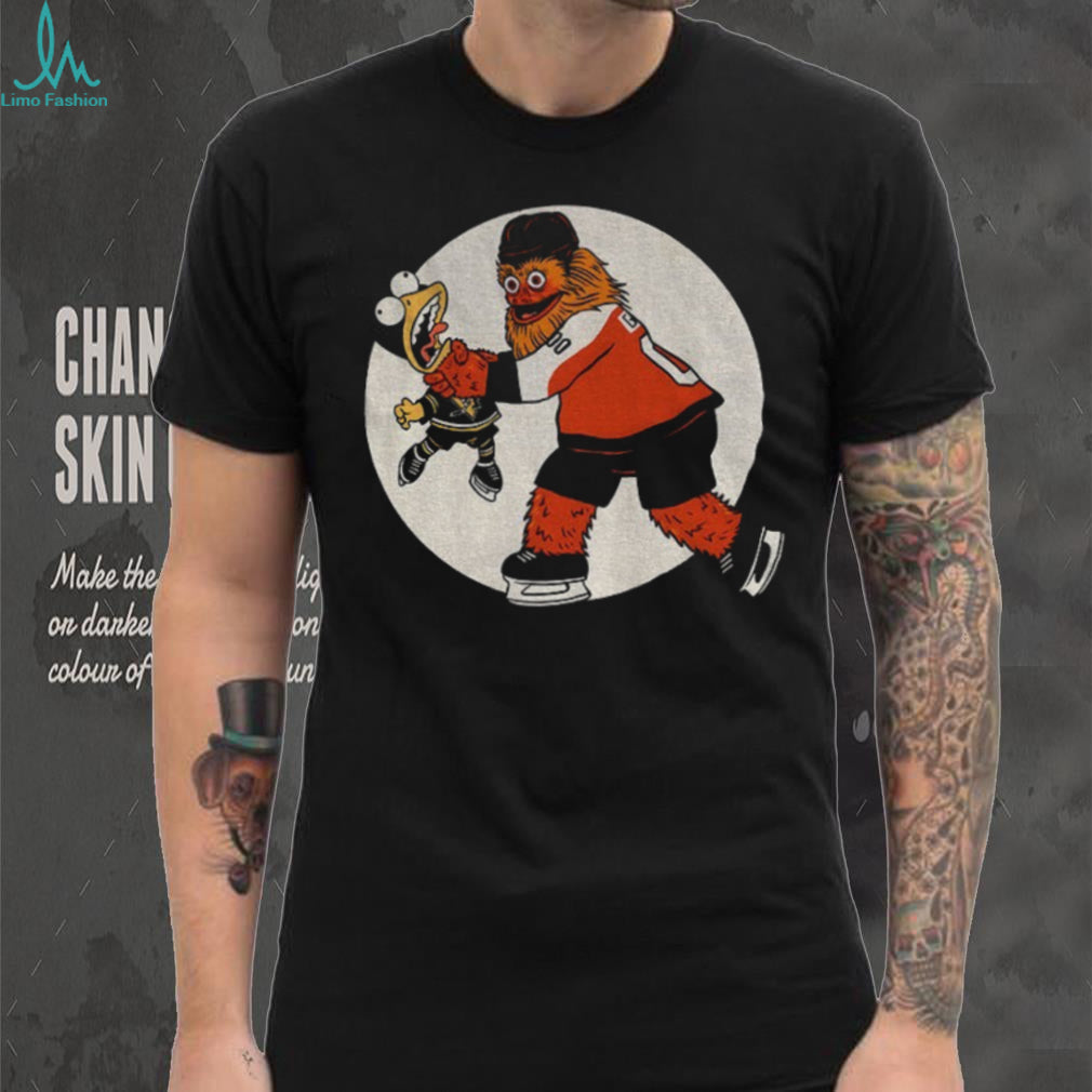 Gritty Strangle Iceburgh Philadelphia Flyers vs Pittsburgh Penguins Hockey Meme T Shirt