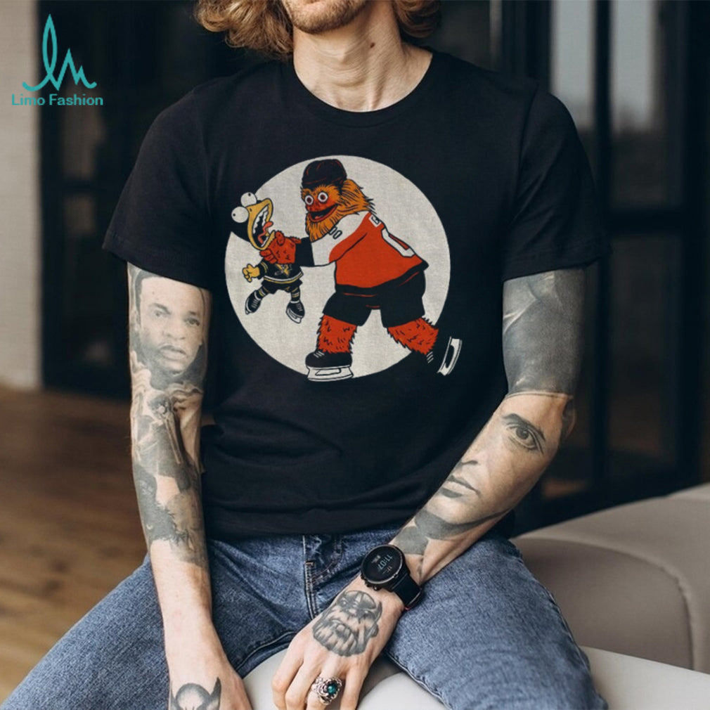 Gritty Strangle Iceburgh Philadelphia Flyers vs Pittsburgh Penguins Hockey Meme T Shirt