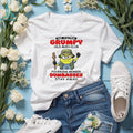 Grumpy Old Man Club Founding Member Minion Humor T Shirt