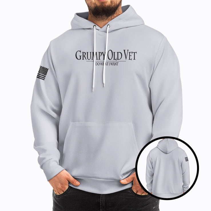 Grumpy Old Vet I Do What I Want Hoodie