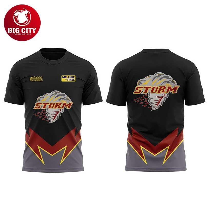 Guelph Storm Indspire Night 2026 Commemorative Two Sided Shirt