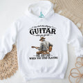 Guitar Player Whiskey Never Stop Playing Quote T Shirt