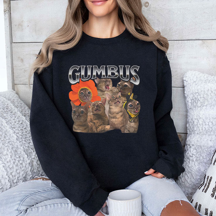 Gumbus Funny Cat T Shirt