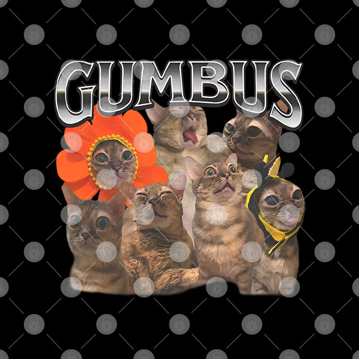Gumbus Funny Cat T Shirt