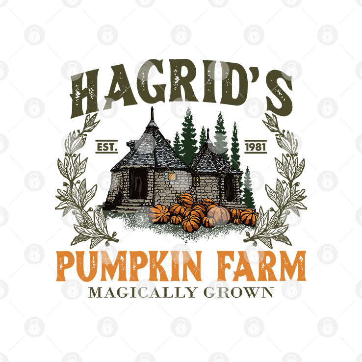 Hagrid’s Est. 1981 Pumpkin Farm Magically Grown Halloween Shirt