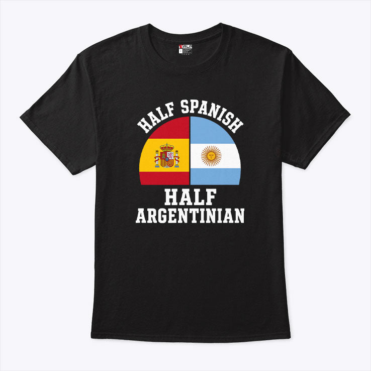 Half Spanish Half Argentina World Cup 2026 T Shirt