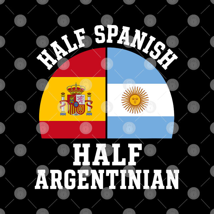 Half Spanish Half Argentina World Cup 2026 T Shirt