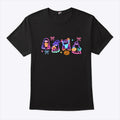 Halloween Ghost Neon T Shirt