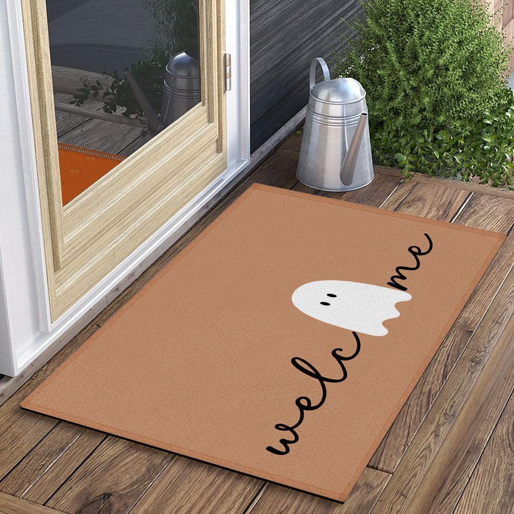 Halloween Ghost Welcome Doormat