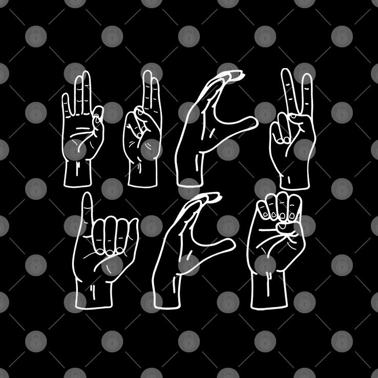 Hand Sign Language Fuck ICE Shirt