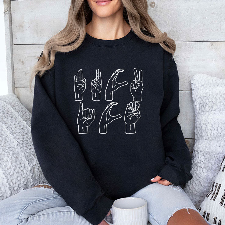 Hand Sign Language Fuck ICE Shirt