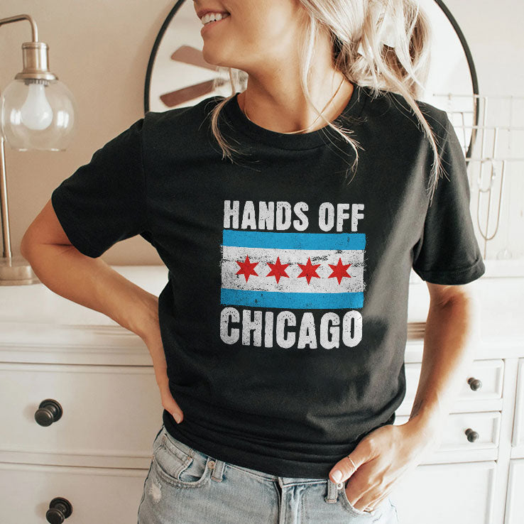 Hands Off Chicago T Shirt