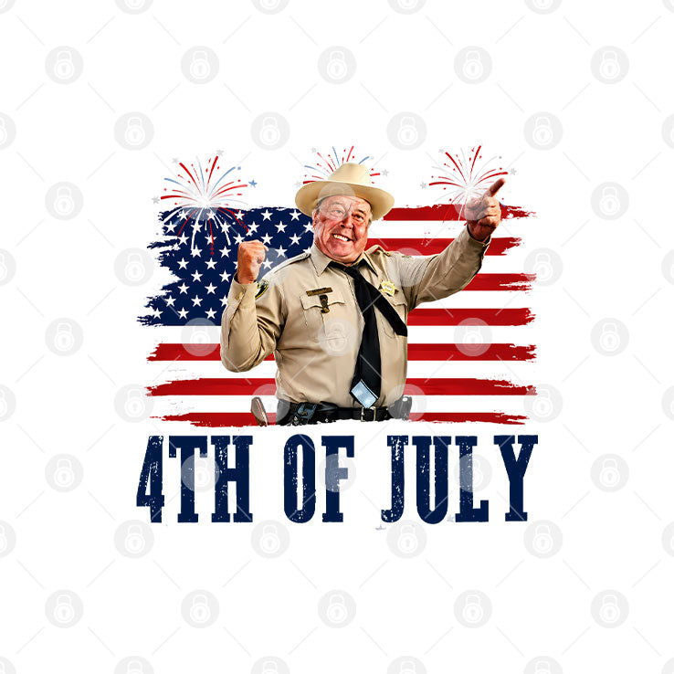 Happy 4th Of July To All You Sumbitches Smokey And The Bandit Shirt