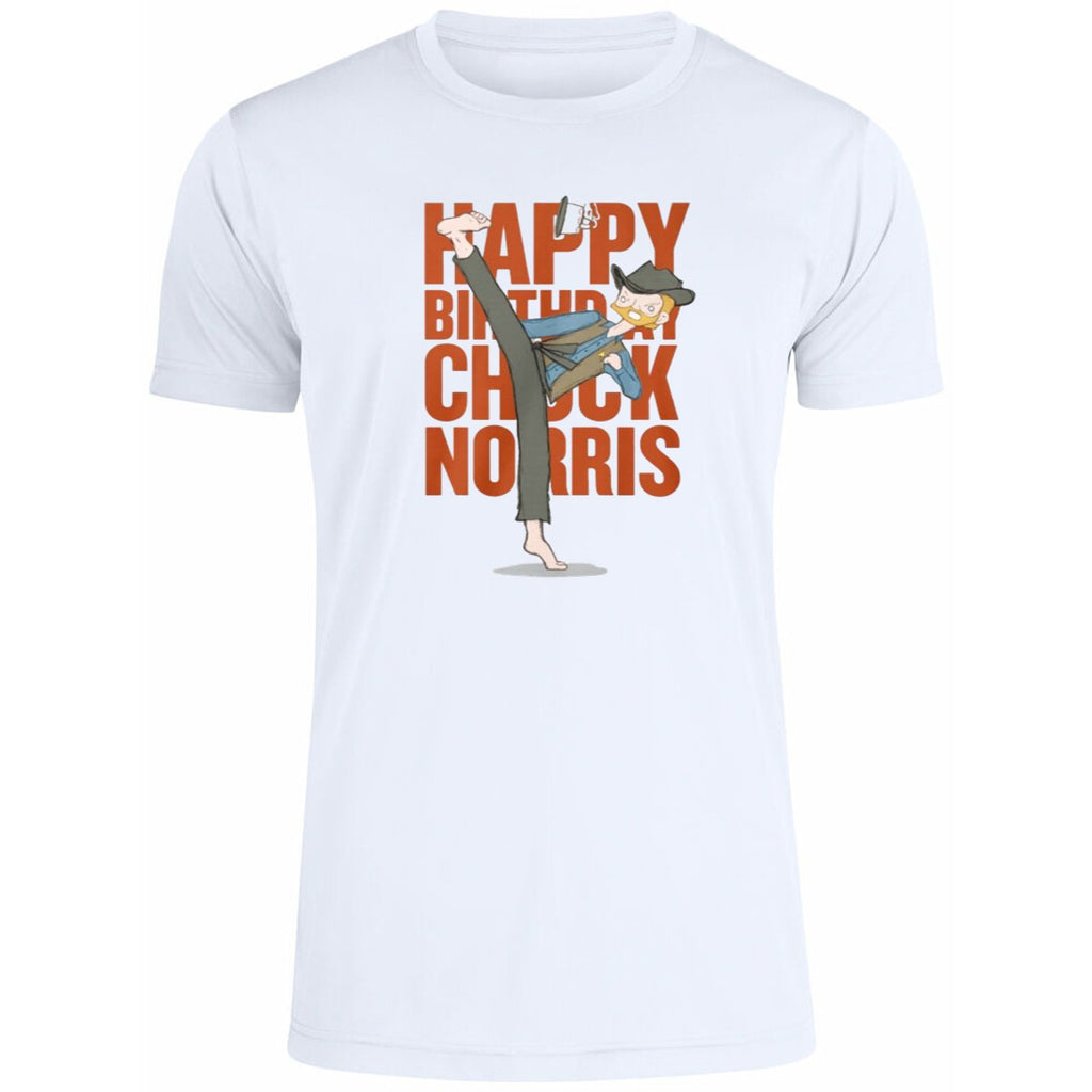 Happy Birthday Chuck Norris 2026 Shirt