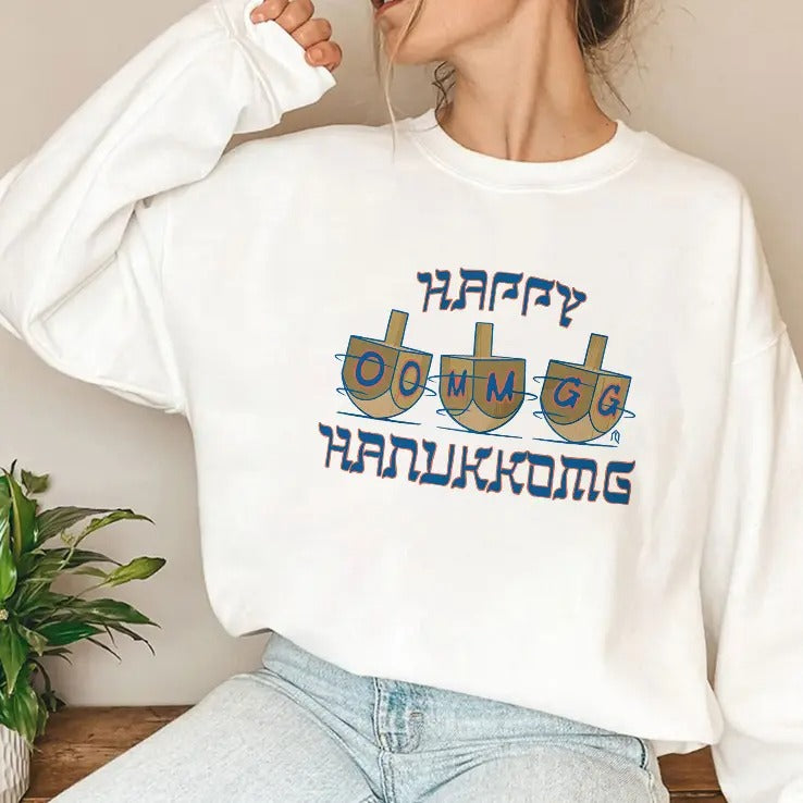 Happy HanukkOMG Hanukkah T Shirt
