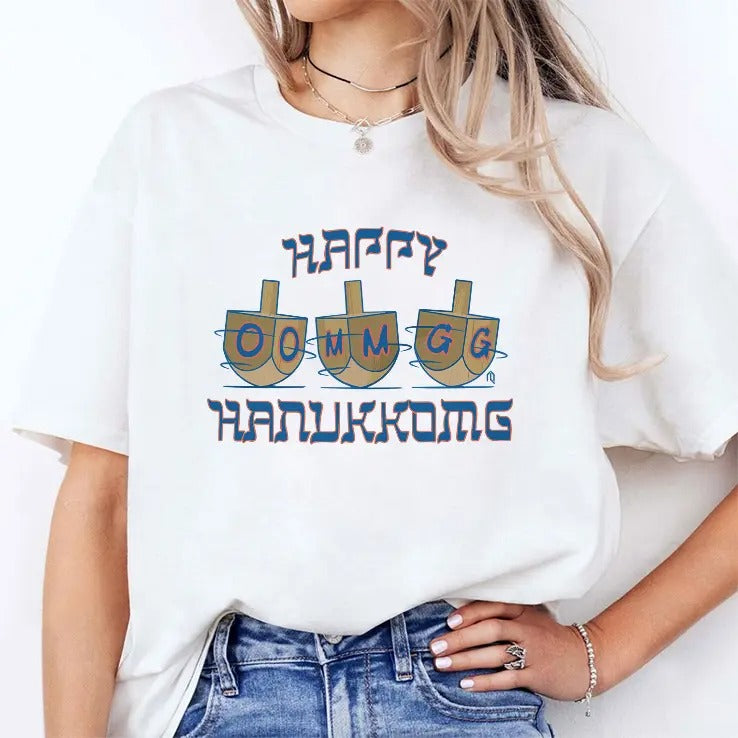 Happy HanukkOMG Hanukkah T Shirt