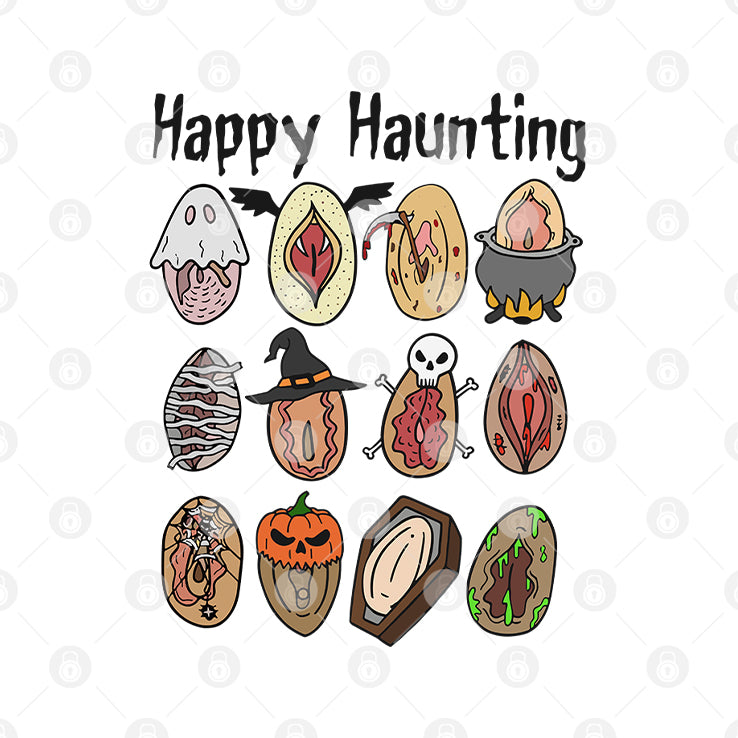 Happy Haunting Pussy Vagina Shirt